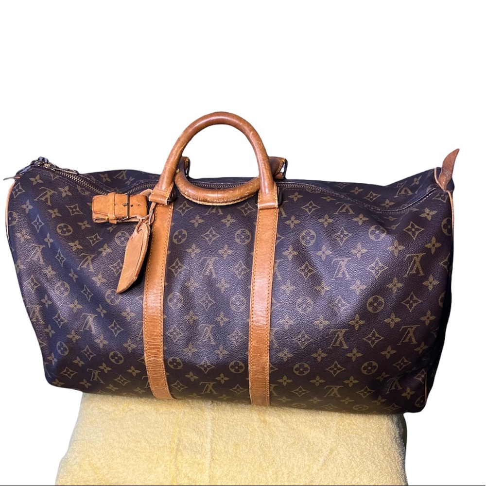 Authentic Louis Vuitton 55 Keepall Bag [VINTAGE]